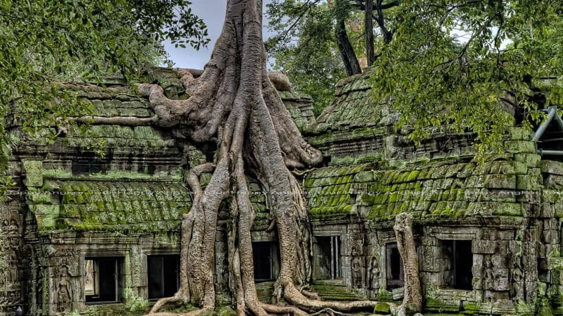 2-Day Angkor Wat With Small, Big Circuit & Banteay Srei Tour - Ta Nei and the transition into Angkor Thom