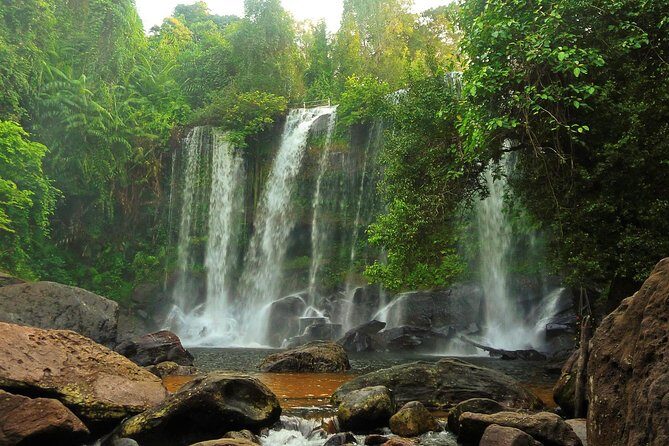 2-Days Private Tour Discovery Angkor Wat , Waterfall and Beng Mealea Temple - Day 2 outside the city: Phnom Kulen and Beng Mealea
