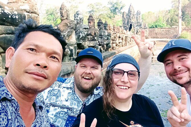 2 Days Tuk Tuk Private Tour of Angkor - Day 1 Small Tour (8:30am–5pm): Ta Prohm, then Angkor Thom, then sunset