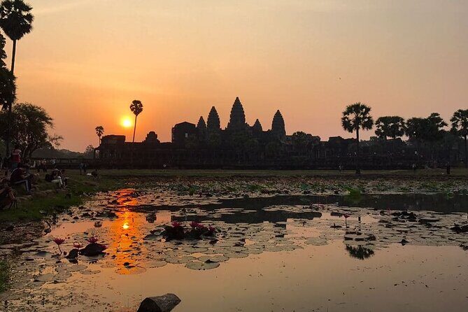 Angkor Wat at Sunrise - Arriving for sunrise: watching the light hit Angkor Wat’s spires