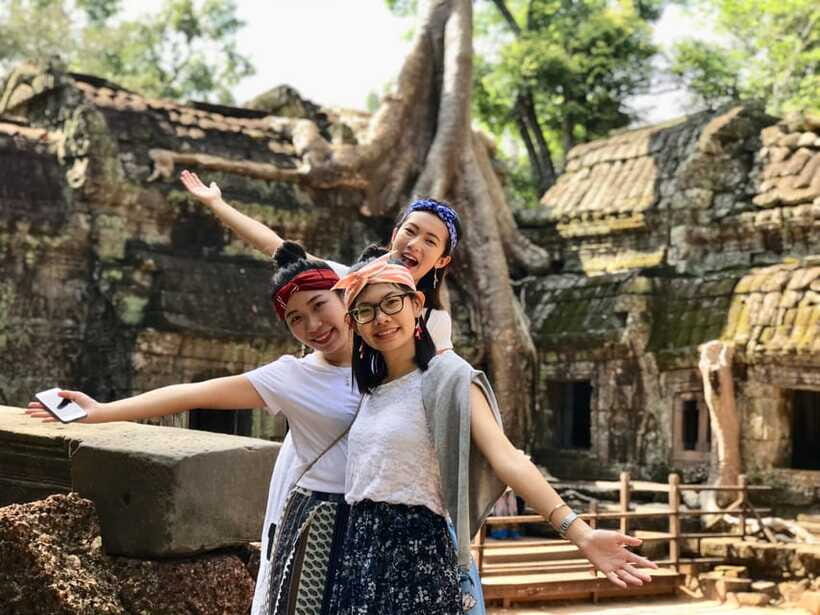 Angkor Wat Sunrise, Banteay Srei, Bayon & Ta Prohm Temple - Bayon Temple: 54 towers and 200 Buddha faces from many angles