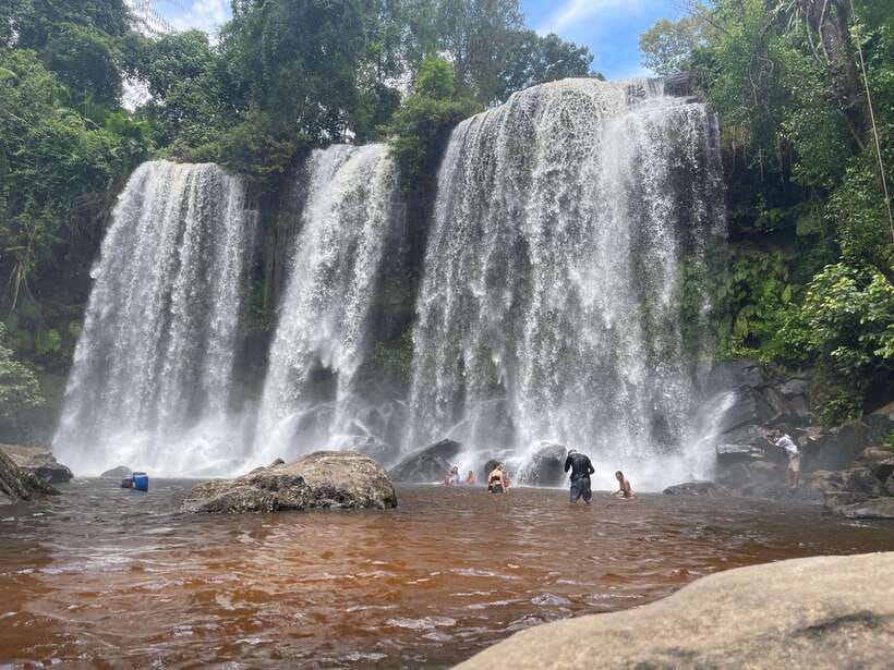 Banteay Srei, Kulen Waterfall & Beng Mealea Small-Group Tour - Kulen Waterfall: swim if conditions are right