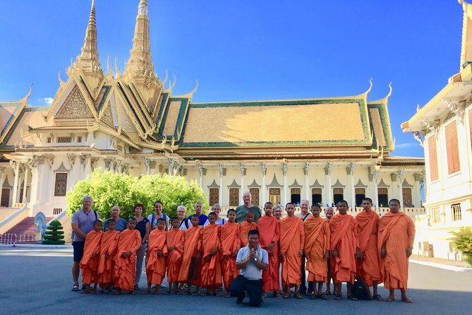 Cambodia 7 Days Tour from Siem Reap to Battambang and Phnom Penh - Angkor Thom South Gate to Ta Prohm: elephants, faces, and time-worn stone