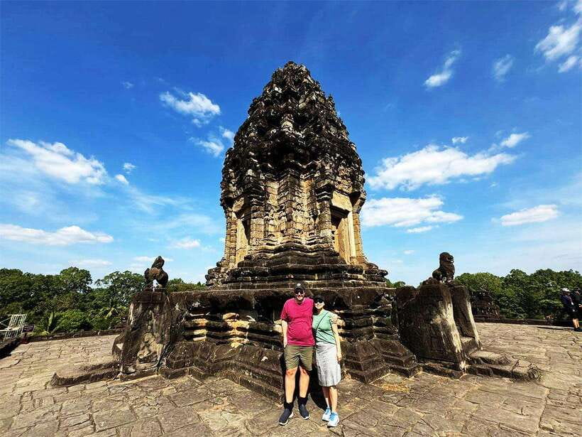 Explore Angkor Temple Sunset With Tour Guided - Guide Impact: How Names Like Vichu, Thy, and Chaat Long Change the Day