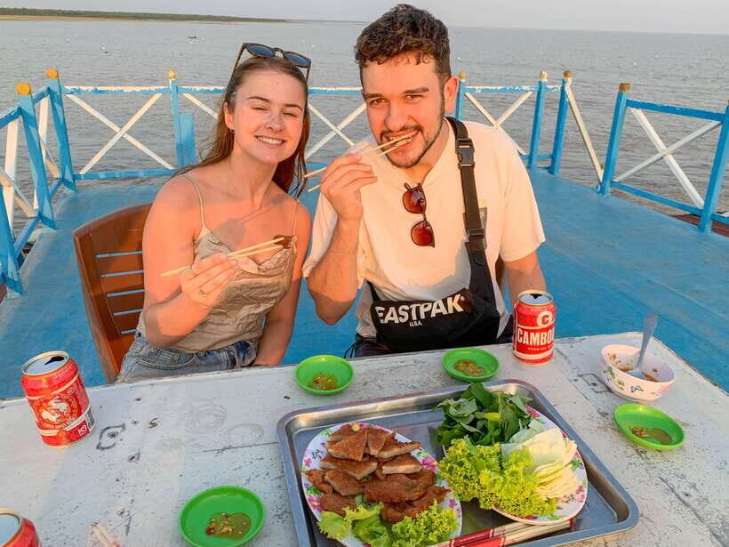 Floating Village Sunset boat Vespa Tour / Tuk Tuk Available - Why this Vespa + floating village sunset combo works