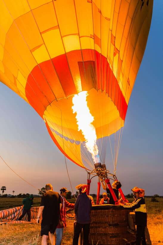 From Krong Siem Reap: Angkor Hot Air Balloon Ride w/ Pickup - Weather and flight-day realities: haze, clouds, and what happens if flights cancel
