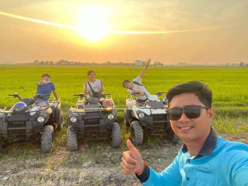 From Siem Reap: 02 Hours Quad Bike Tour in Countryside - A Buddhist monastery stop: seeing the region’s spiritual side respectfully