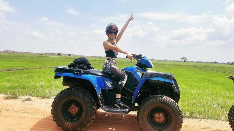 From Siem Reap: 02 Hours Quad Bike Tour in Countryside - What the ride can feel like in sun versus storms