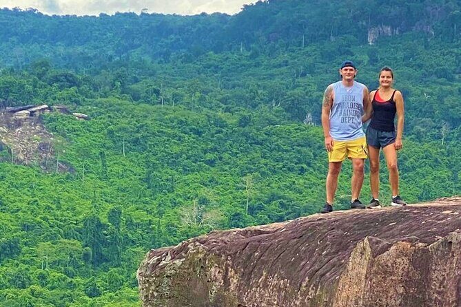 Jungle Trekking Tour at Phnom Kulen National Park from Siem Reap - Preah Ang Thom reclining Buddha: a long statue on a hill