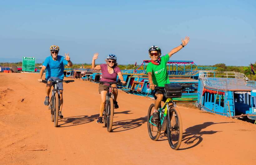 Kampong Phluk: Floating Village Sunset Bike Tour or E-Bike - The Route: How You Start the Day in Siem Reap