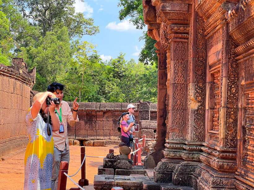 Kulen Mountain, Beng Mealea and Banteay Srei Full Day Tour - Beng Mealea: the jungle-grown temple that feels unreal