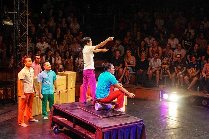 Phare, The Cambodian Circus with Round-Trip Tuk Tuk Transfer - The storyline: history, folklore, and modern Cambodia in motion