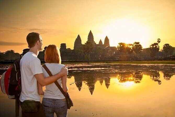 Private Angkor Wat Sunrise Tour - Bayon Temple inside Angkor Thom’s old capital