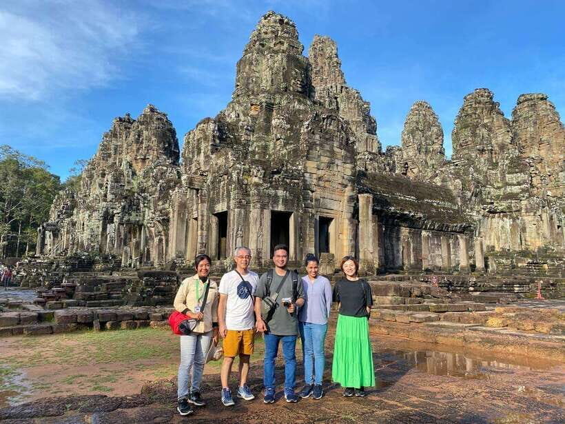 Private Angkor Wat Sunset Tour with Lunch and Snack Included - Bayon Temple’s stone faces: where the story gets personal