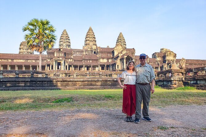 Private Guided Tour To Angkor Wat & Its Surrounding-Angkor Park - Angkor Thom and Bayon: stone faces, long lines of sight, and heat timing