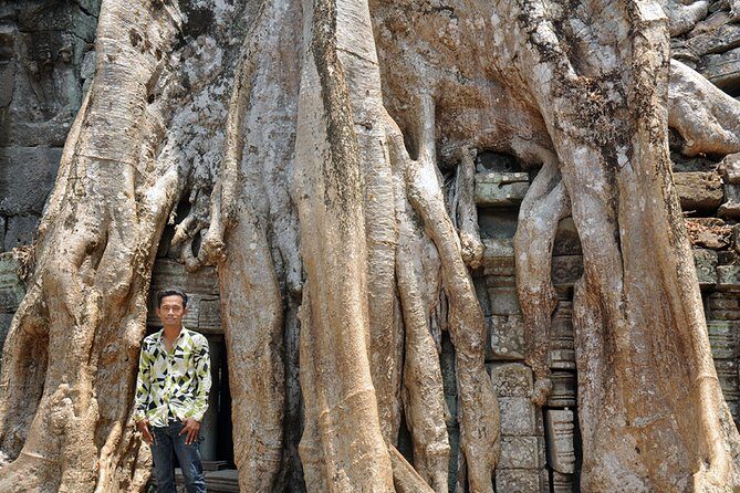 Private Tuk Tuk Tour to Angkor Wat and Small Circle with Two Extras - Spean Thma, Chau Say Tevoda, and Thommanon: stonework and myth carvings