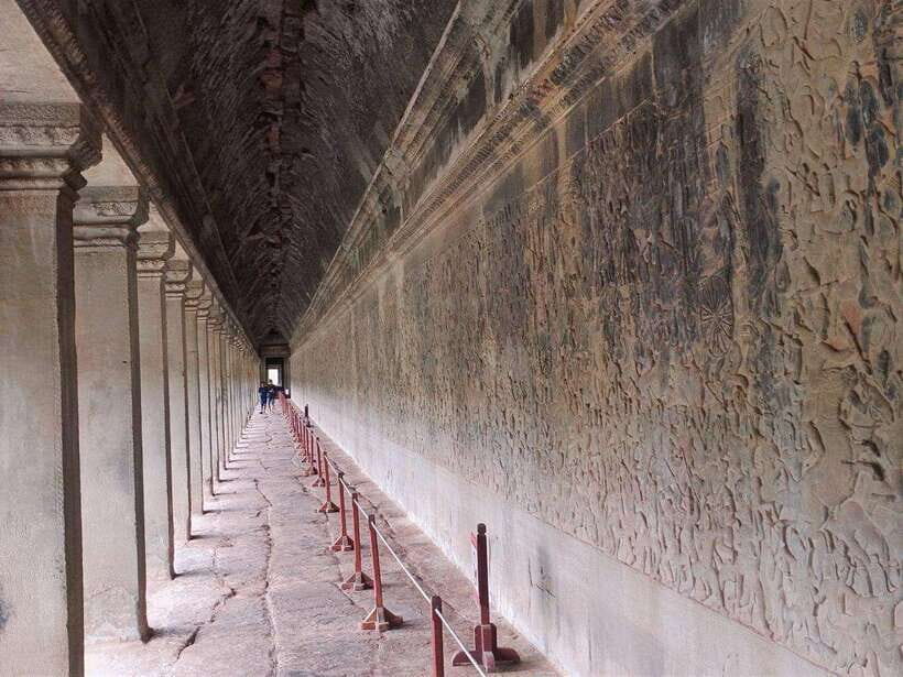 Sharing Trip to Angkor Temple with sunset - Terrace of the Elephants to Preah Palilay: royal palace walkways