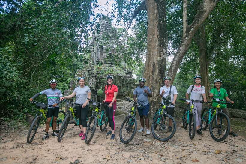 Siem Reap: Angkor Sunrise 2 Days Guided Bike Tour - Talking with locals: why the village time works