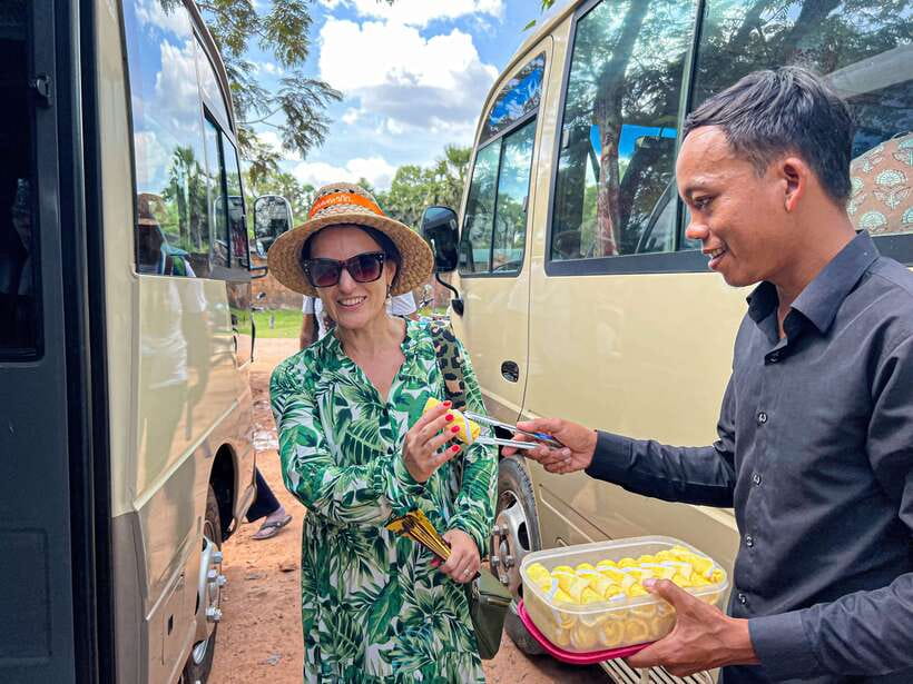 Siem Reap: Angkor Wat Small-Group Sunrise Tour & Breakfast - Ta Prohm: the jungle temple with roots that look staged
