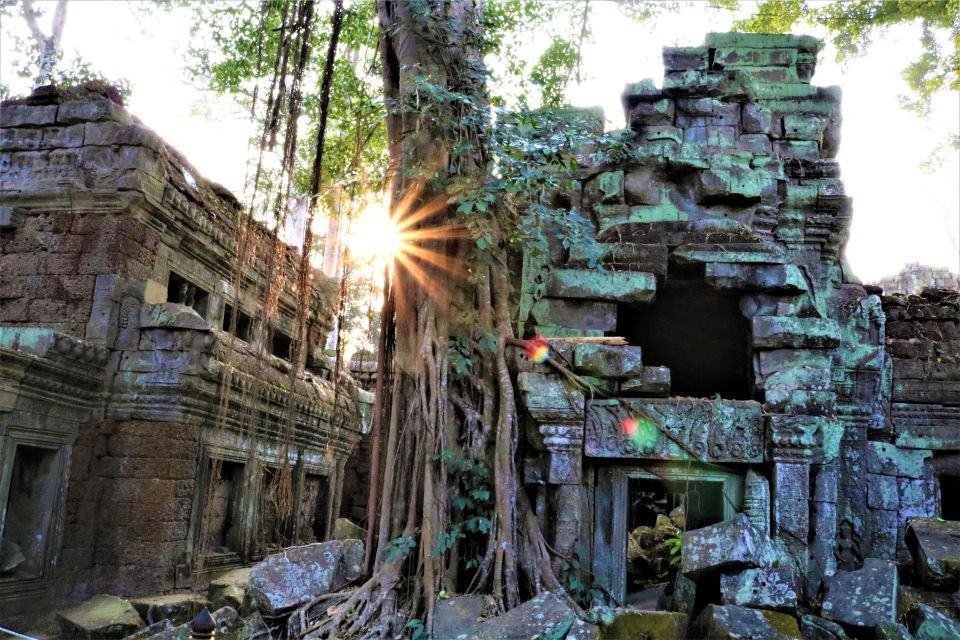 Siem Reap: Angkor Wat Sunrise and Best Temples Tour - Southern Gate to Bayon: faces, demons, and the terraces