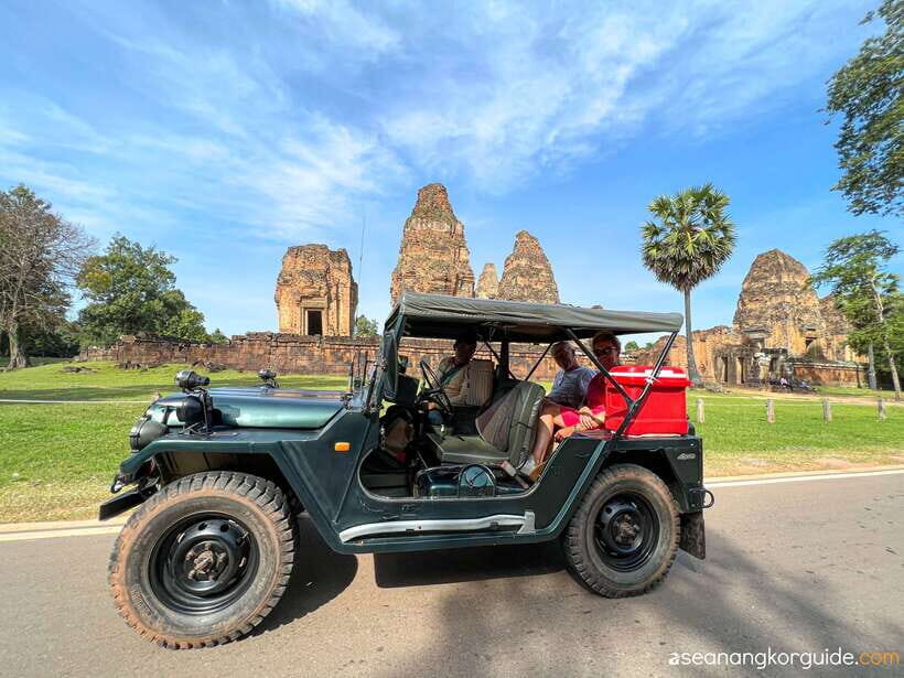 Siem Reap: Angkor Wat Sunrise and Market Tour by Jeep - Royal Bath at Sras Srang: a quieter stop in the temple circuit