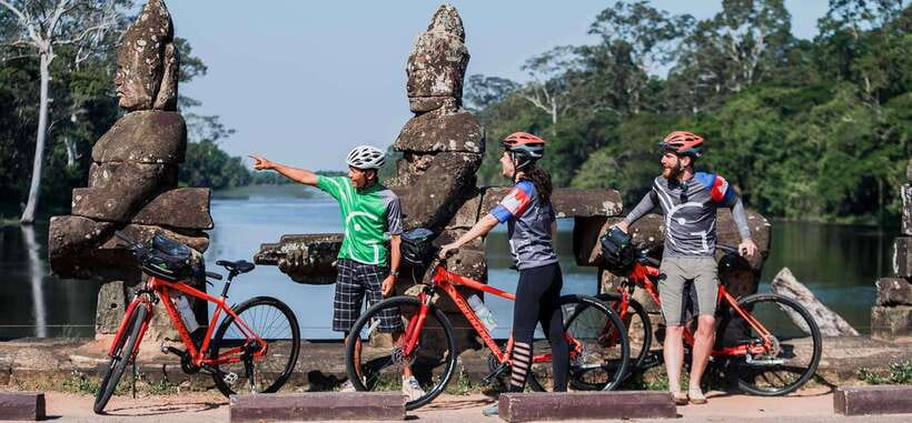 Siem Reap: Bike the Angkor Temples - Full-Day 30km Tour - Temple dress rules and how not to get turned away
