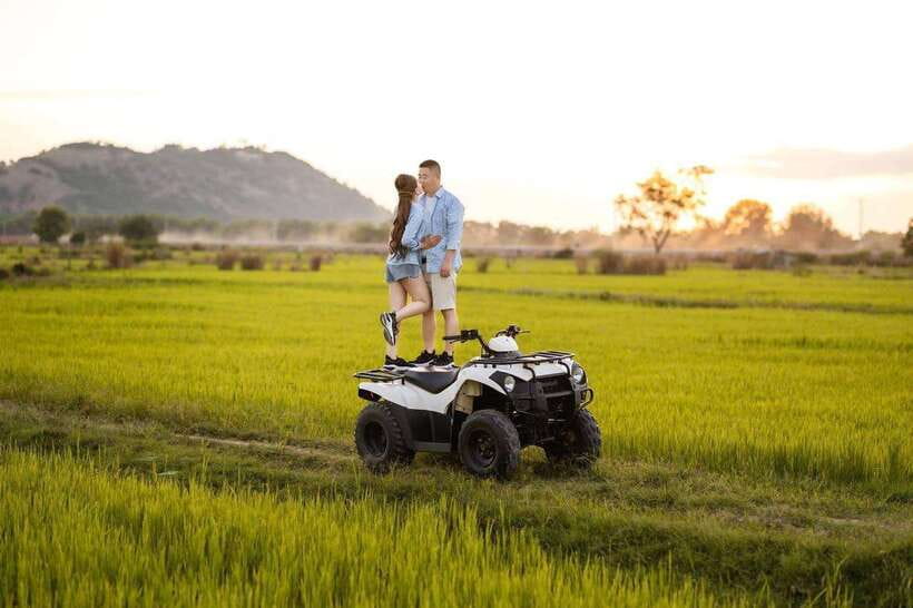 Siem Reap: Countryside Quad Tour - The Countryside Route: Paddy Fields, Villages, and Quiet Rural Life