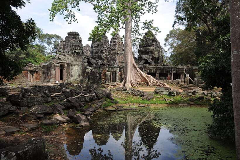 Siem Reap: Full-Day Tuk-Tuk Tour of Angkor Wat Temples - Preah Khan: your end-of-day capstone
