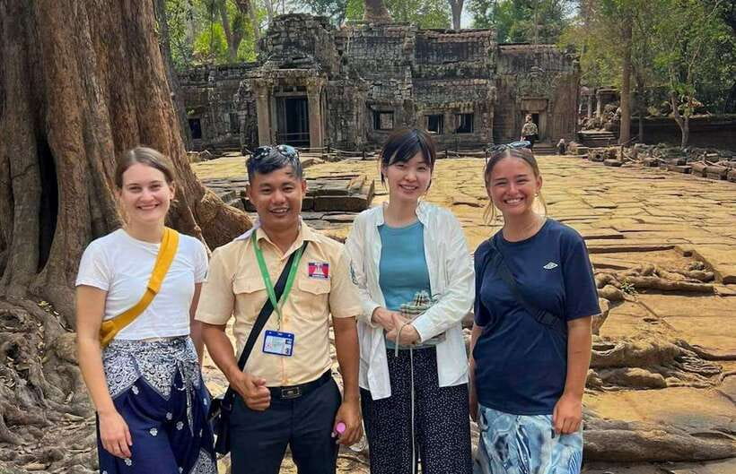 Siem Reap: Grand circle tour Sun set on bakeang hill & Guide - Preah Khan: the Sacred Sword temple and why it’s the biggest on this loop