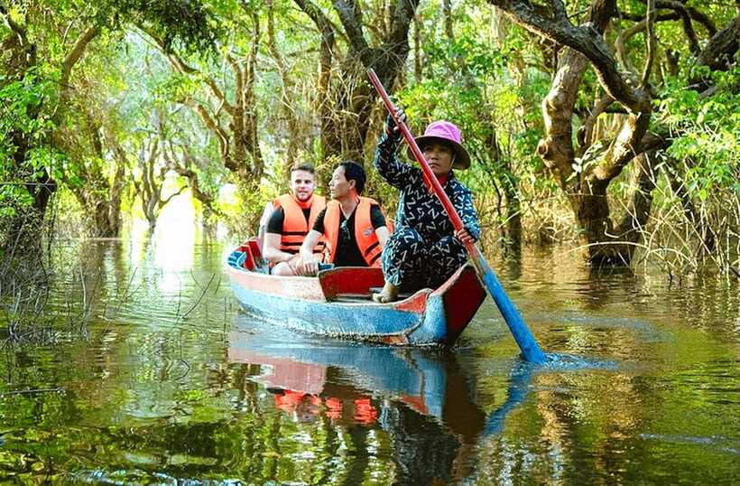 Siem Reap: Half-Day Kampong Phluk with Sunset, Boat & Guide - Beyond Kampong Phluk: Tonle Sap views plus extra stops