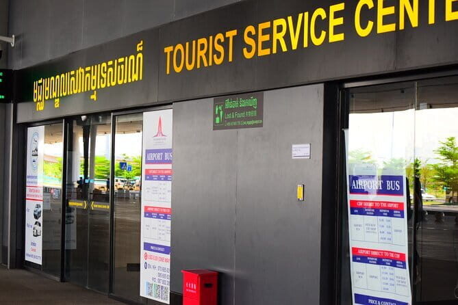 Siem Reap International Airport Shared Shuttle Bus Transfer - Picking Up in Town: 7 Makara Road and the ACE School Marker