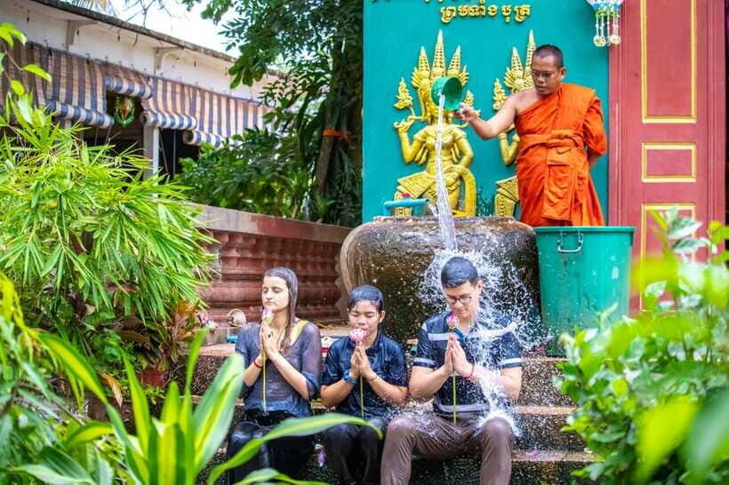 Siem Reap: Khmer Water Blessing by Monk and Lotus Farm Visit - Key highlights to know before you go