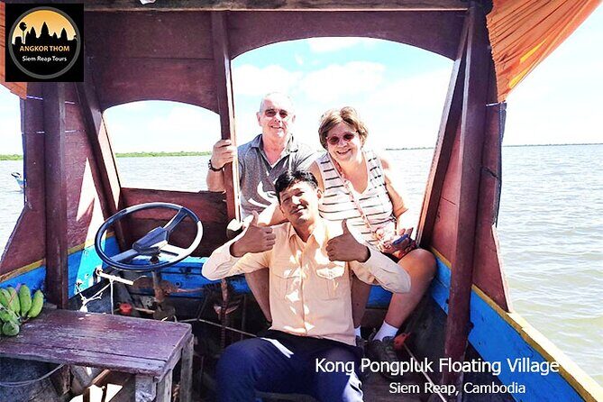 Siem Reap: Kompong Pluk Tonle Sap , Floating Village Tour Cruise - The Roka Pagoda stop: a quick cultural layer that makes sense
