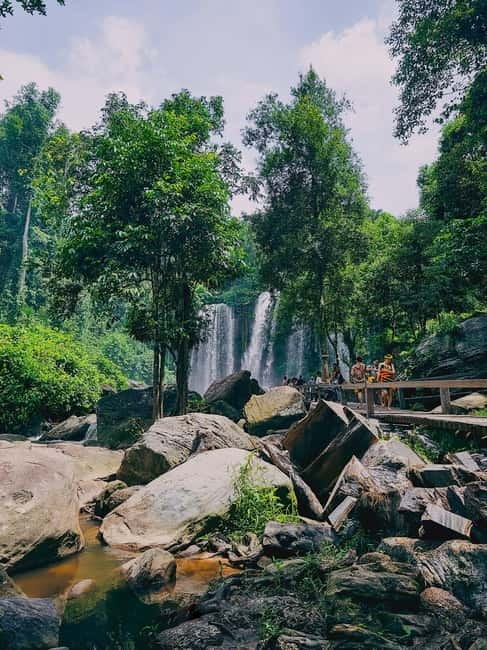 Siem Reap: Kulen Mountain, Beng Mealea, and Kampong Phluk - Kulen Waterfall timing: when the day shifts into nature