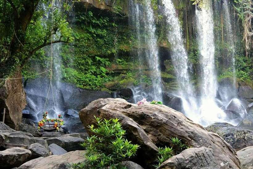 Siem Reap: Kulen Waterfall by Private Tour - Kulen Waterfall: When You Can Actually Swim