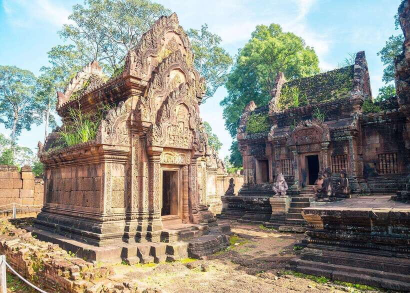 Siem Reap: Kulen Waterfalls and Banteay Srei Tour - Key highlights you’ll feel right away