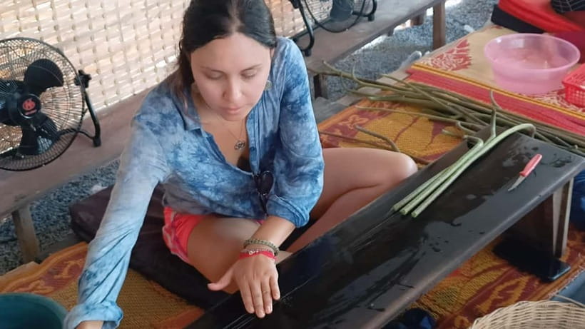 Siem Reap: Lotus Silk Farm- Tour, Lake & Masterclass - Workshop energy, pacing, and the break that keeps you going