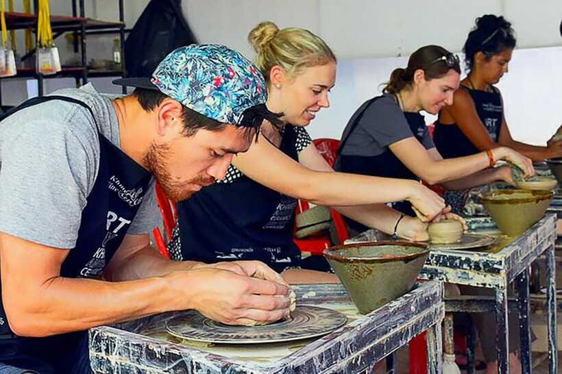 Siem Reap : Pottery Classes with Transfer round trip - Tools, Techniques, and Studio Reality Checks