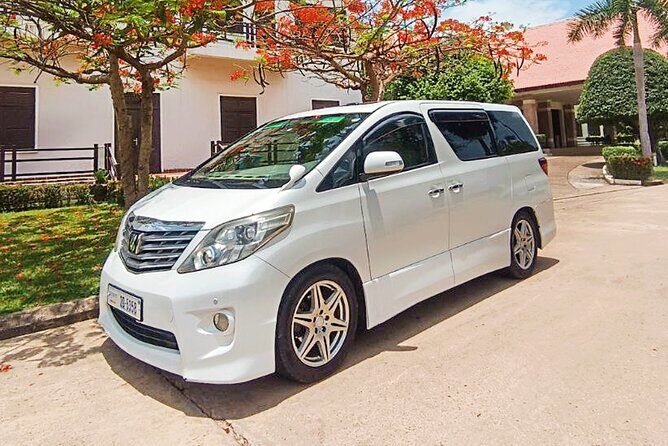Siem Reap To Kampot/Kep Private Transfer Mini Van And Car - A realistic view of the 8–9 hour overland route